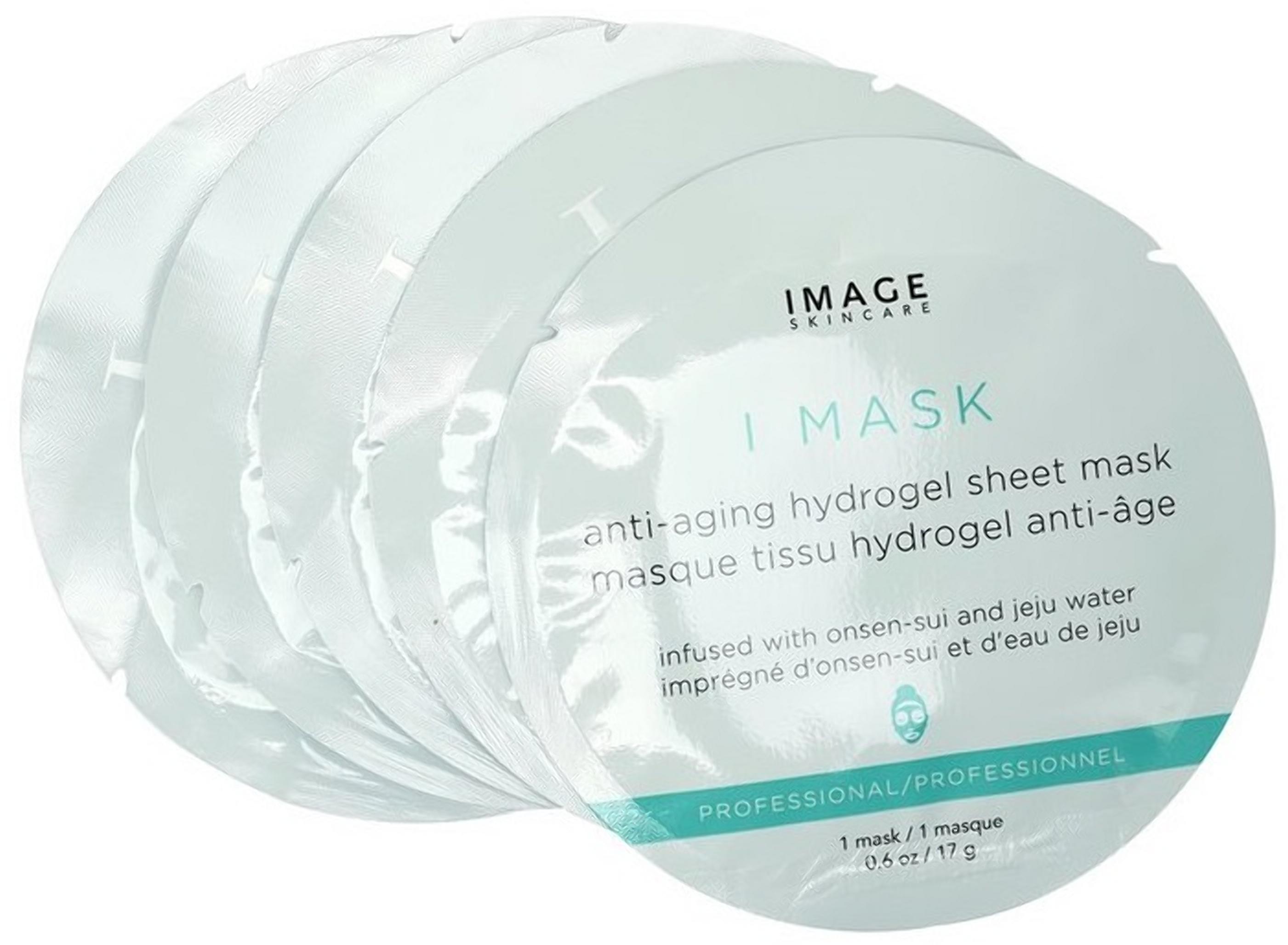 Гидрогелевая anti-age маска с вулканической водой Image Skincare Biomolecular Anti-aging hydrogel sheet mask